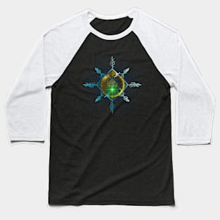 SNOWFLAKE FREEZE PORTAL BRIDGE 04 Baseball T-Shirt